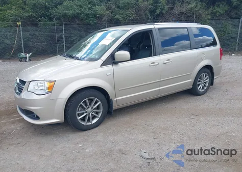 2014 Dodge Grand Caravan Sxt 30Th Anniversary z USA, uszkodzony, nr VIN 2C4RDGCG3ER308418